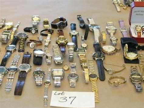 police seized watch auction.